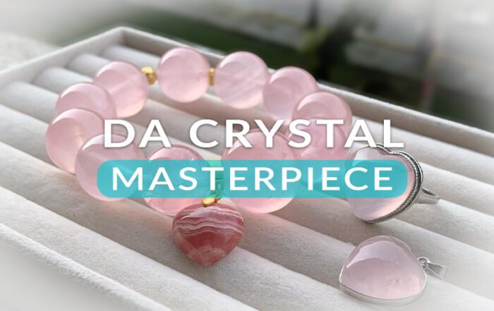 DA CRYSTAL Masterpiece Collection - Rose Quarts X Rhodocrosite