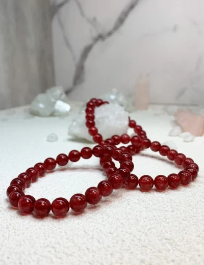 STRAWBERRY QUART BRACLET