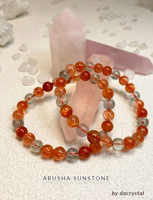 arusha sunstone bracelet Career Advancement Crystal Bracelet by da crystal