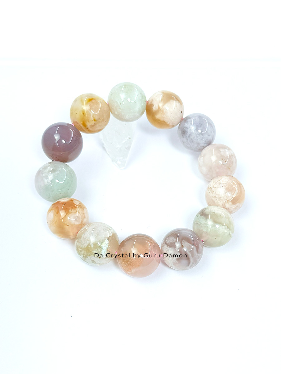 Crystal for Feminism Energy Malaysia Ready Stock Premium Grade Sakura Agate