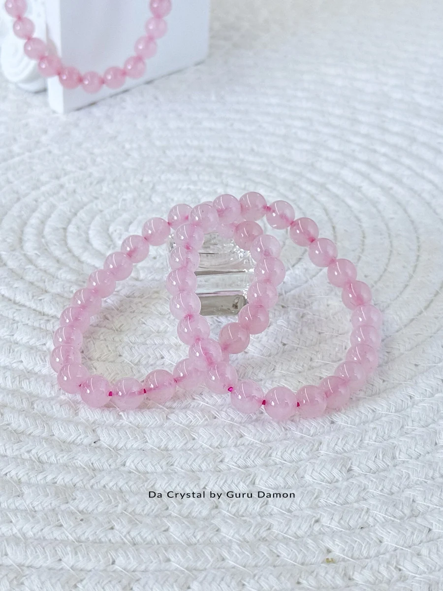 Rose Quartz crystal braccelet in Malaysia