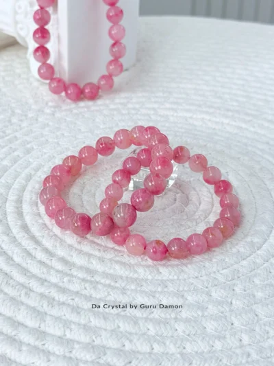 Sakura Rhodonite for foster relationship and relaxation.