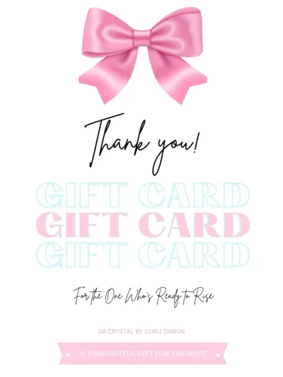 Crystal Gift Voucher