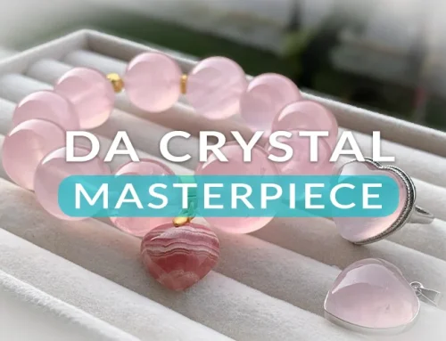 Masterpice Crystal Jewellery – Rose Quartz X Rhodochrosite