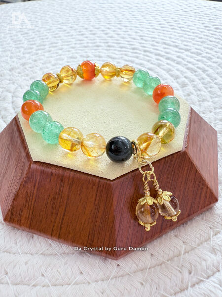 Motis Crystal Bracelet - Abundance, Oppurtunity, Confidence, Relationship