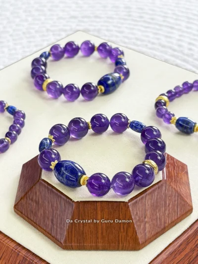 VISIRA Personal Improvement Crystal Healing Bracelet by DA CRYSTAL