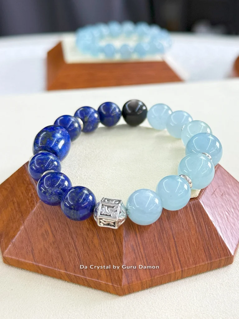 Morpheis da crystal cajilamu-product-crystal-healing MORPHEIS Crystal Bracelet invites clarity, peaceful communication, and unwavering protection as you navigate your waking life.