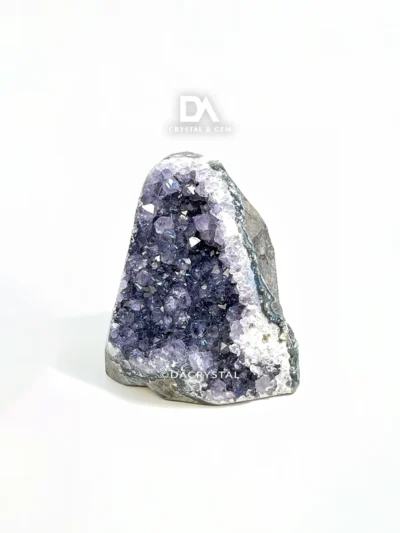 Deep Purple Amethyst Geode | Natural Crystal Cluster