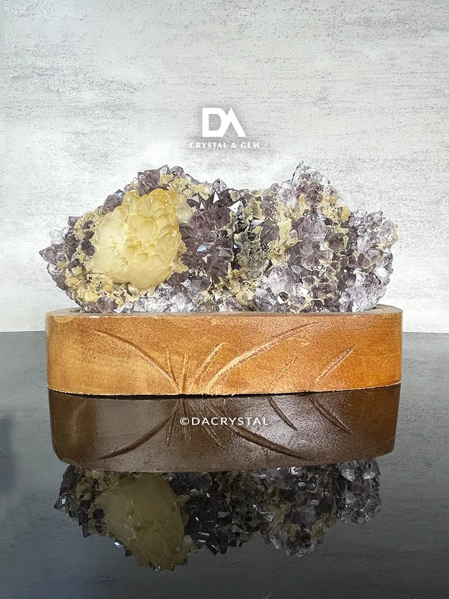 Amethyst Quartz Side Display C6