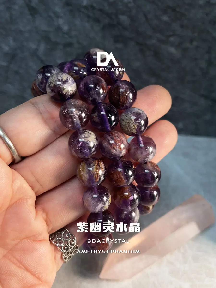 Shop Purple Crystal bracelet for meditation and inner peace at Da Crystal Malaysia Natural Crystal Jewellery Shop.
