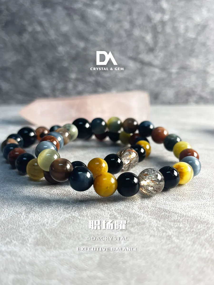 职场曜 Executive Balance Bracelet 提升事业运水晶手串