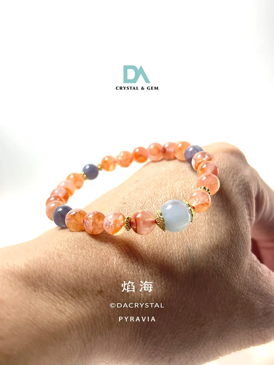 焰海|PYRAVIA Serves as an inner compass that calms emotional turmoil, sharpening strategic focus and decision-making clarity.