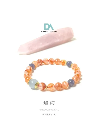 焰海｜PYRAVIA 定制款水晶手链安神，排负能量 CUSTOMIZED BRACELET BY DA CRYSTAL