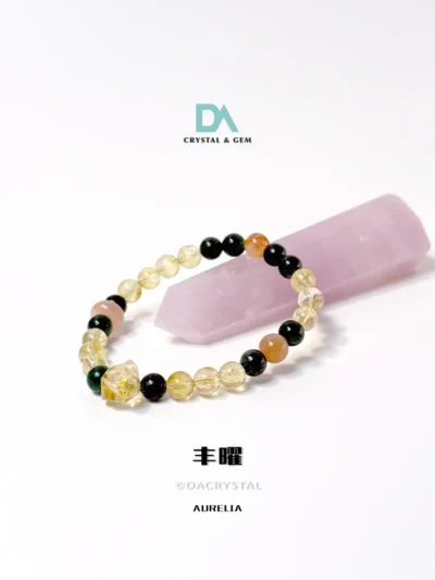 丰曜 AURELIA 天然水晶手链 DA CRYSTAL 出品 ，店面在甲洞 kepong