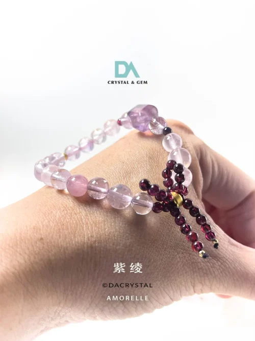 AMORELLE Premium Natural Crystal bracelet by Da Crystal Malaysia