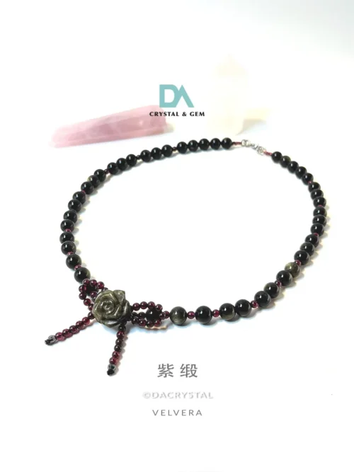 DA CRYSTAL 高级水晶项链定制. 天慧老师免费水晶开光。